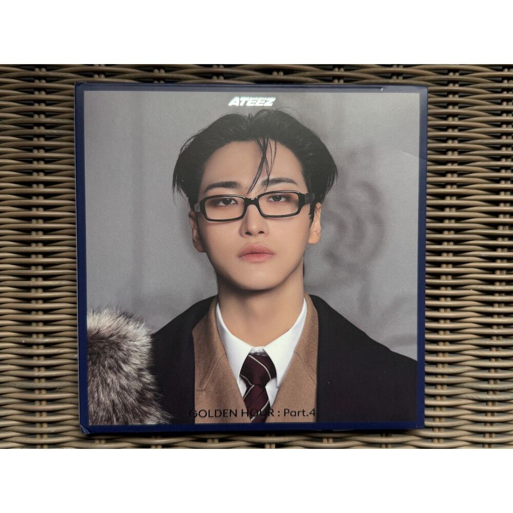 ATEEZ Golden Hour Part 4 CD Album Opened Complete w/ Inclusions K-Pop